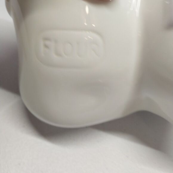 Vtg Pillsbury Doughboy Poppin Fresh Kitchen Tool Holder Wooden Utensils Included - Picture 9 of 16